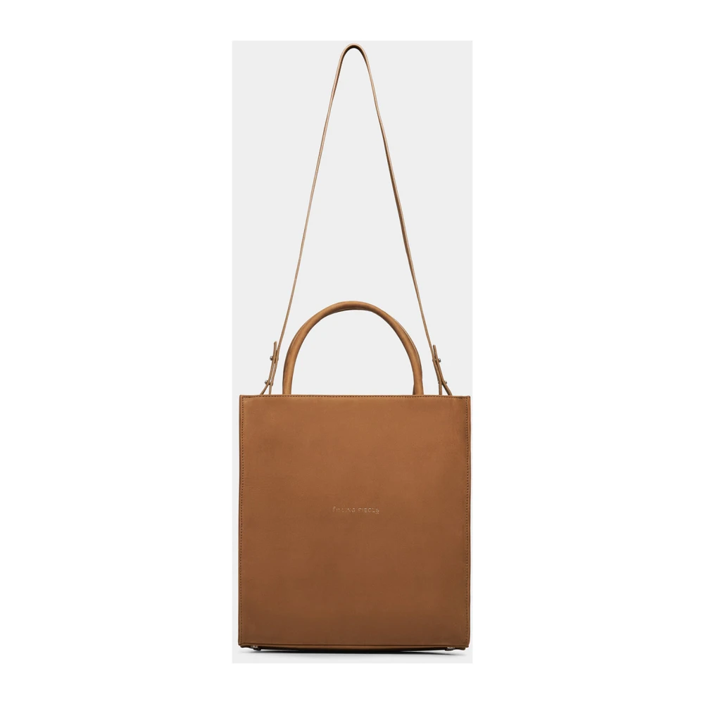 Filling Pieces Tote Bag Medium Classic Tan Beige Unisex