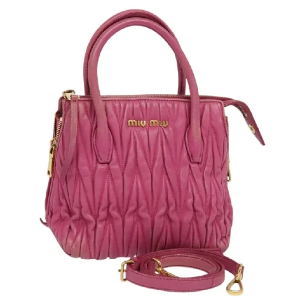 Pre-owned > Pre-owned Bags > Pre-owned Handbags - - Miu Miu Pre-owned - Modalova
