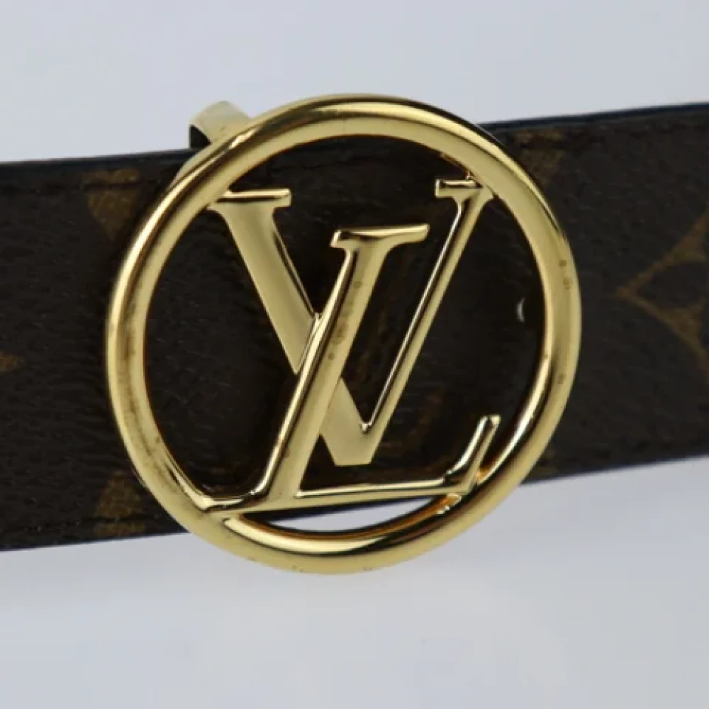 Louis Vuitton Vintage Pre-owned Leather belts Brown Dames
