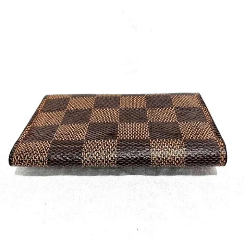 Louis Vuitton Vintage Pre-owned Canvas key-holders Brown Dames