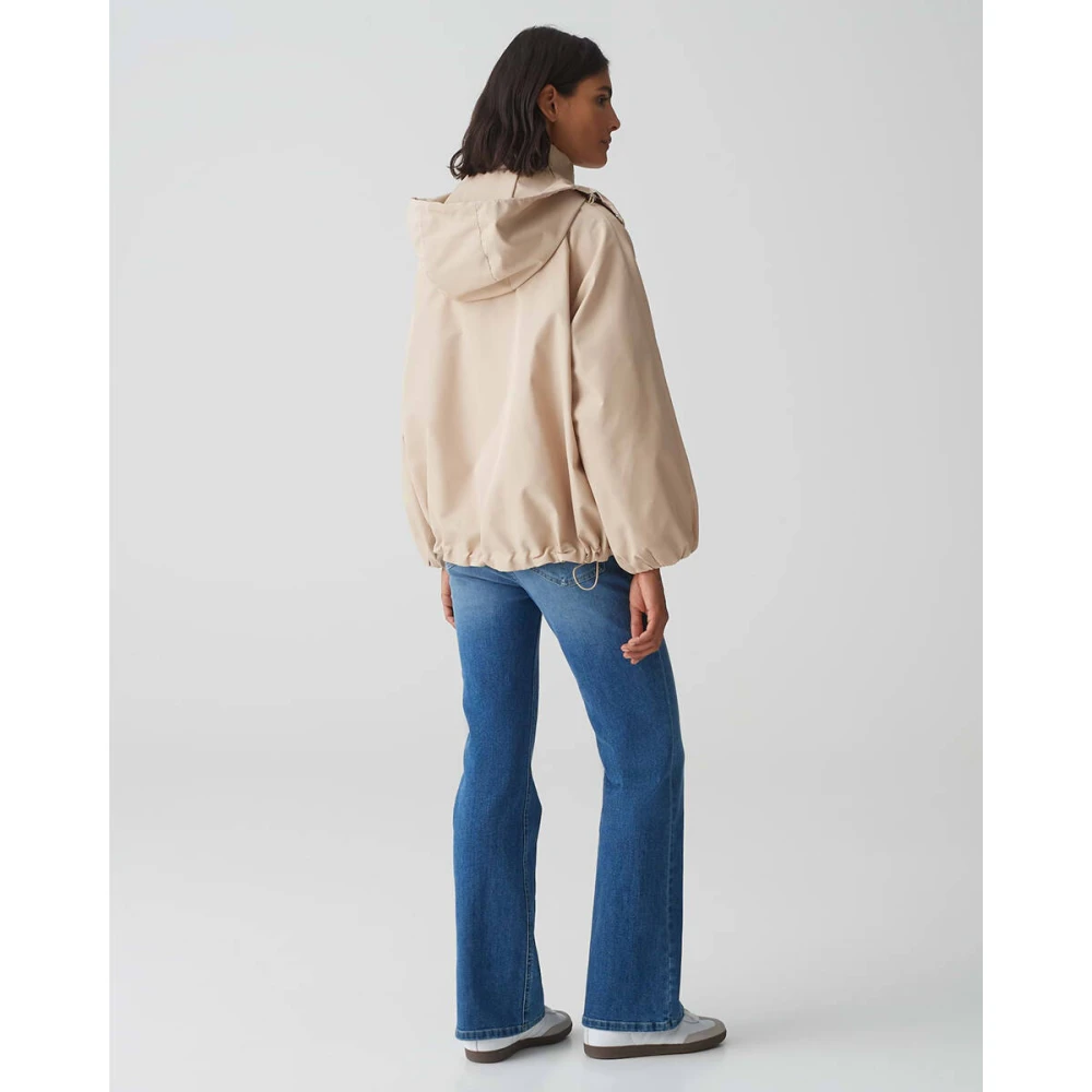 Opus Stijlvolle Jas Hilvi Beige Dames