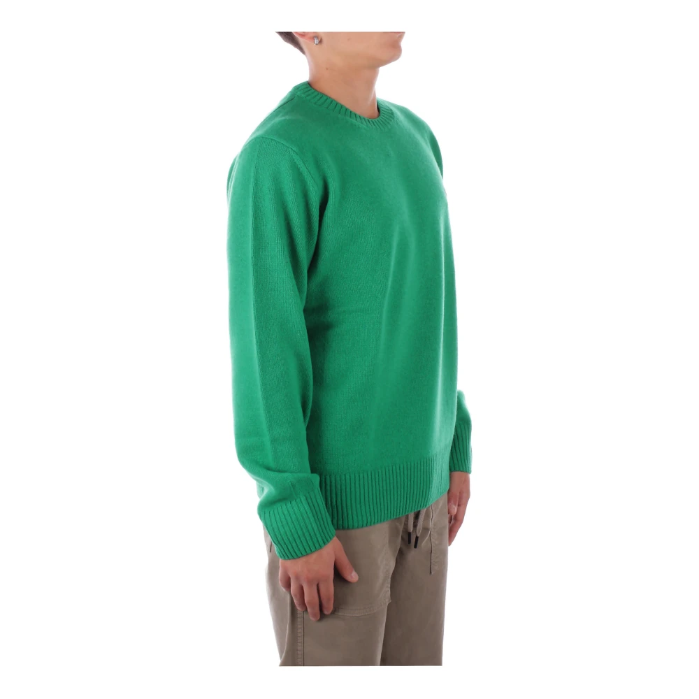 Lacoste Logo Front Sweaters Green Heren