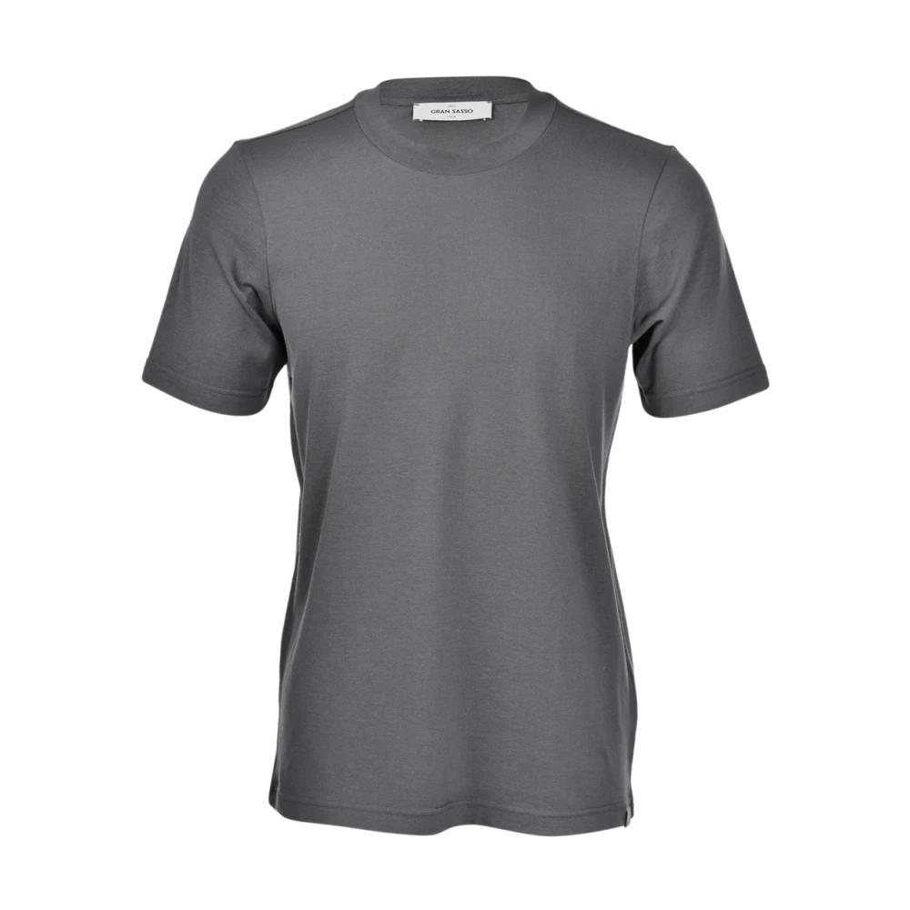 Gran Sasso Casual T-shirt en Polo Gray Heren