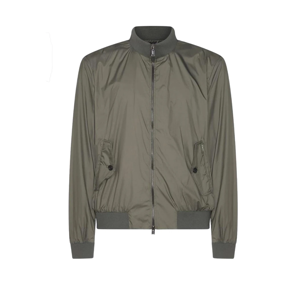 Add Men's Green Bomber Jacket