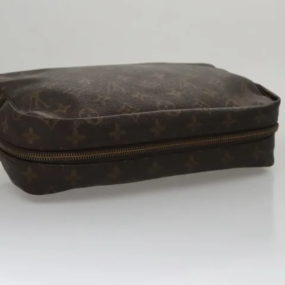 Louis Vuitton Vintage Pre-owned Canvas clutches Brown Dames