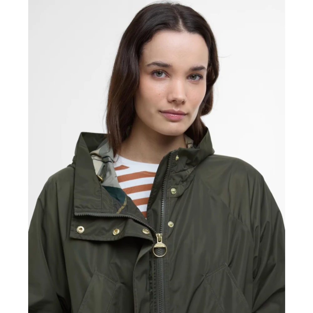 Barbour Regenjas voor mannen en vrouwen Green Dames