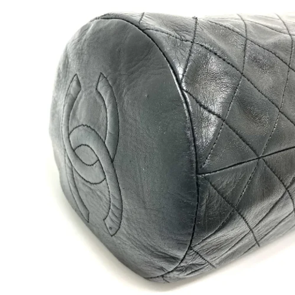 Chanel Vintage Pre-owned Leather chanel-bags Black Dames