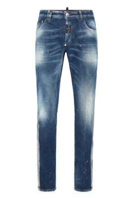 Super Straight Cut Trousers Paisley Bandana