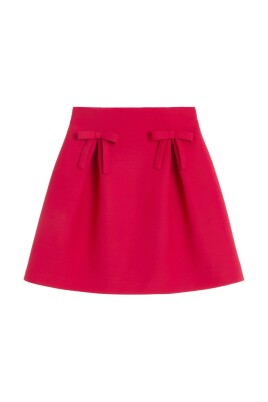 red-silk-bow-flared-skirt