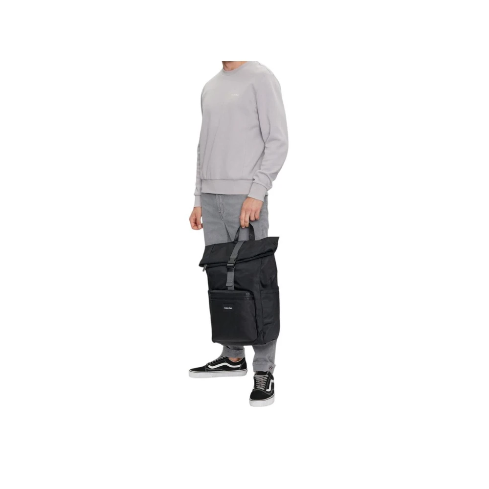 Calvin Klein Opvouwbare rugzak voor reizen en buitenleven Black Heren