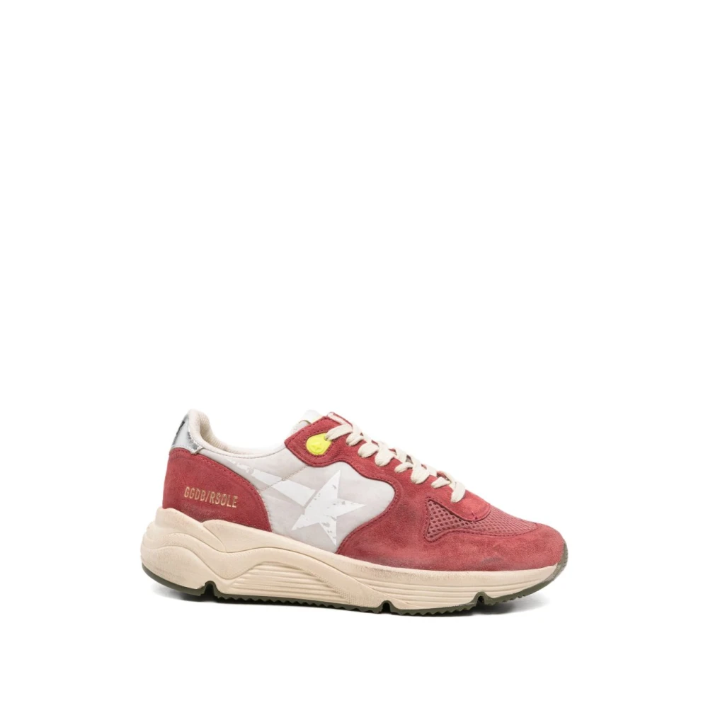 Golden Goose Running Sole Sneakers Dames Schoenen Rood