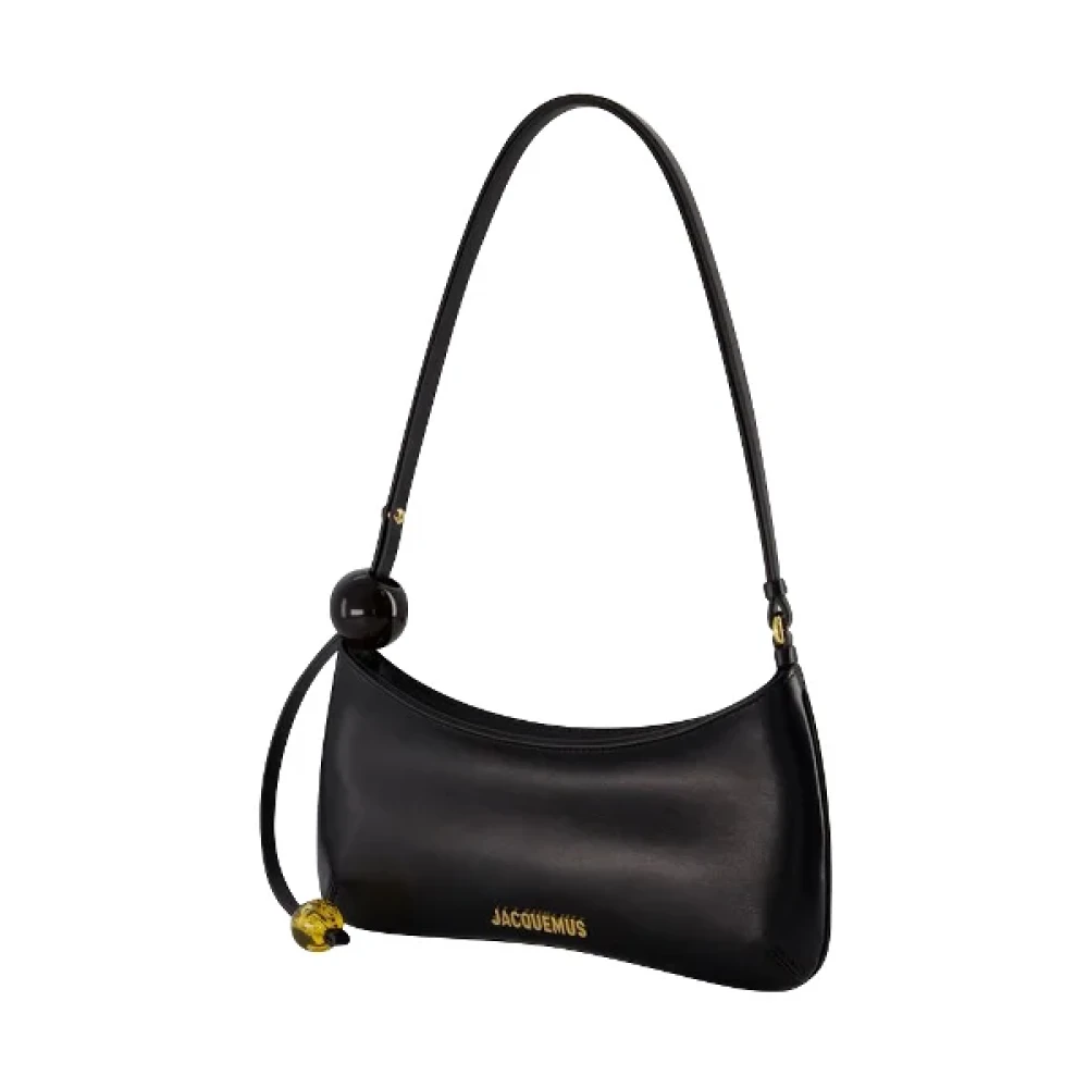Jacquemus Leather shoulder-bags Black Dames