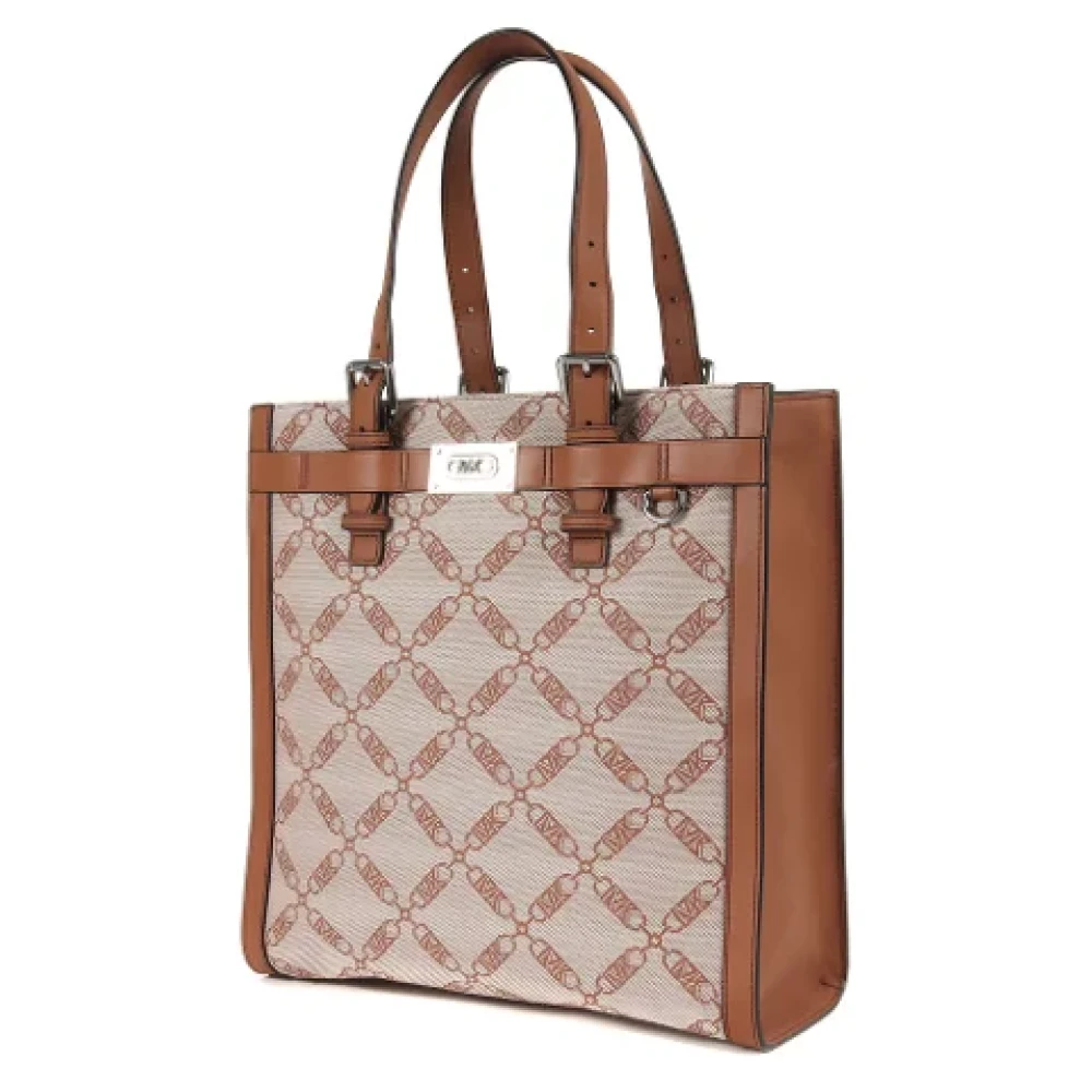 Michael Kors Pre-owned Leather totes Beige Dames
