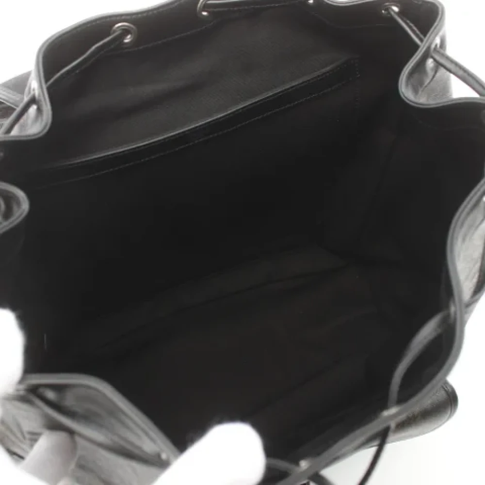 Celine Vintage Pre-owned Coated canvas celine-bags Black Heren