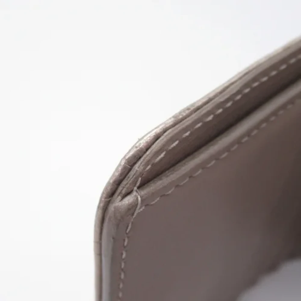 Balenciaga Vintage Pre-owned Leather wallets Beige Dames
