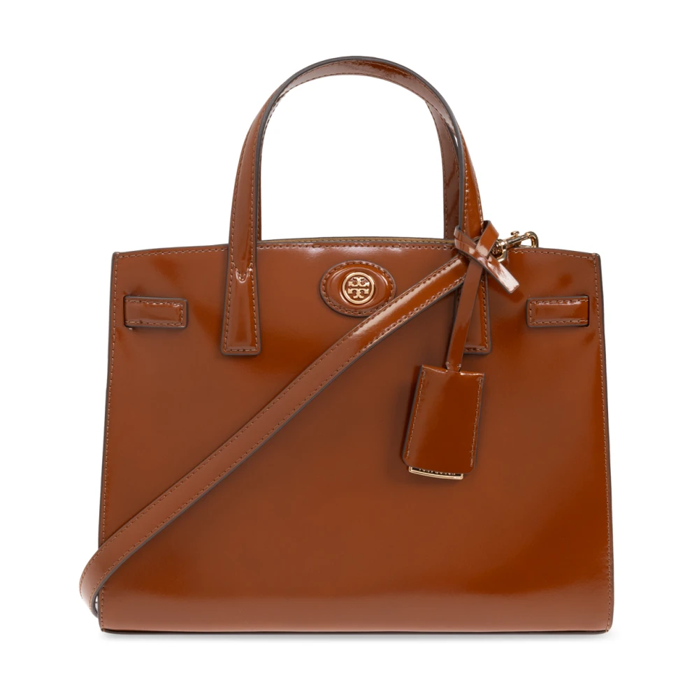 TORY BURCH Handtas Robinson Klein Brown Dames