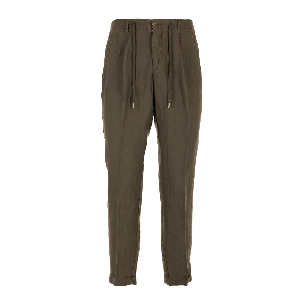 40Weft Chino Broek Brown Heren