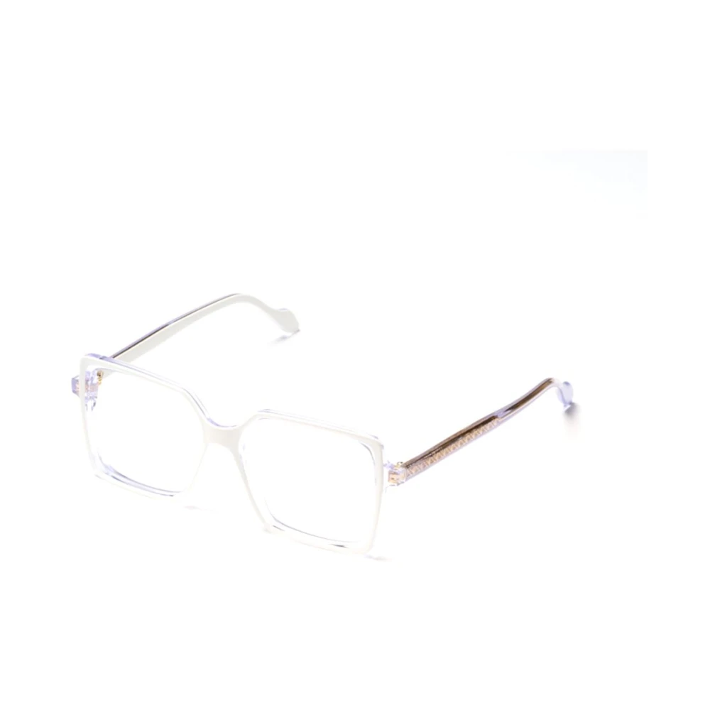 Kador Unisex White Glasses, 55 Mm, Lilibet Glamour