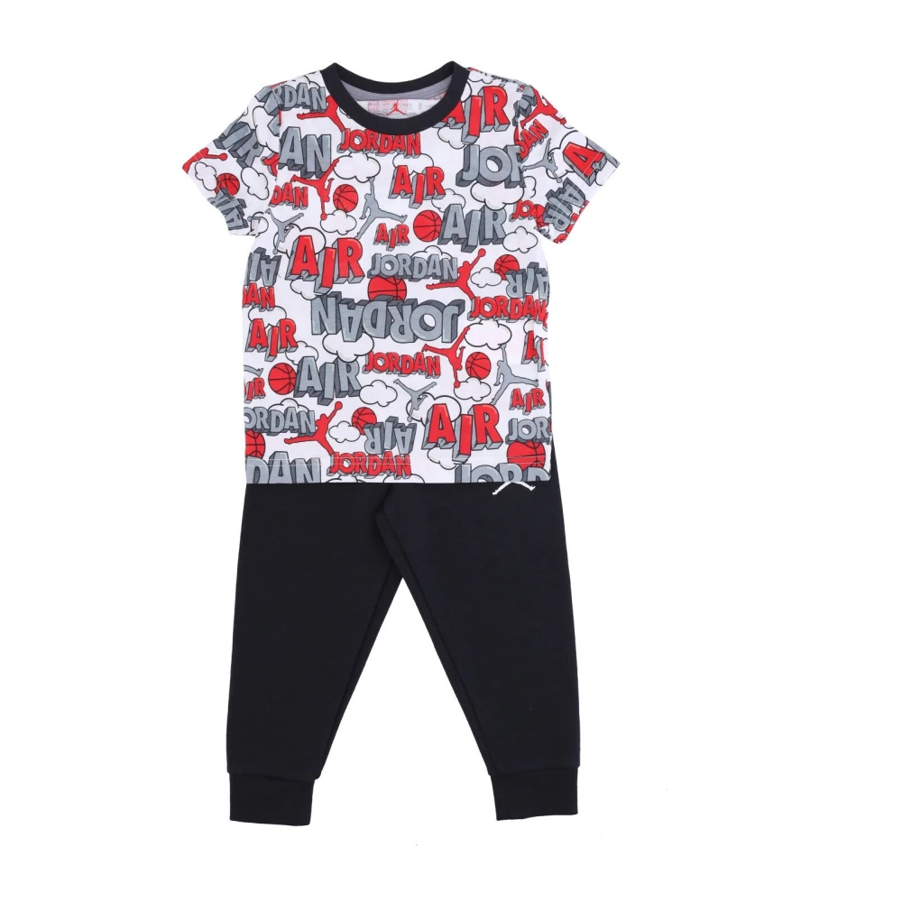 Jordan Comic Logo Tee & Fleece Set Multicolor, Pojke