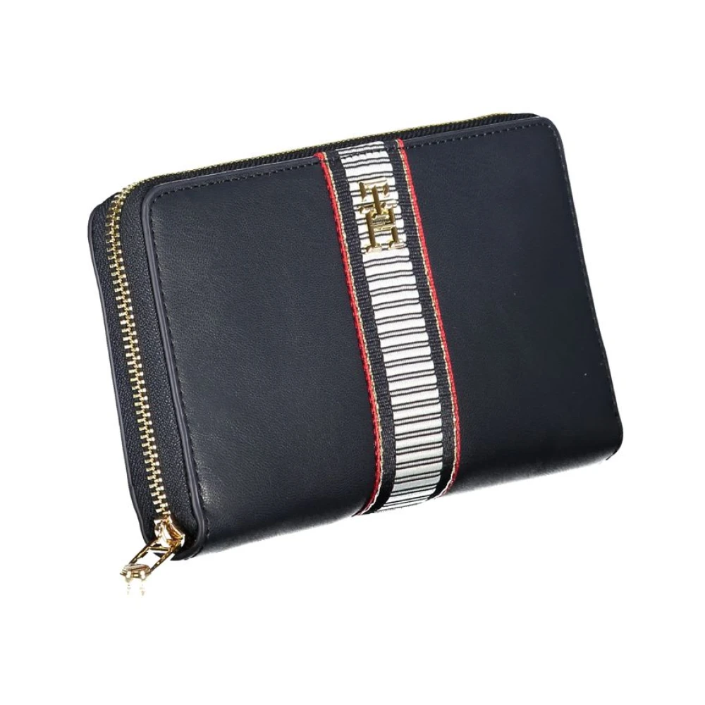 Tommy Hilfiger Blauwe Polyethyleen Portemonnee | To-32187 Blue Dames