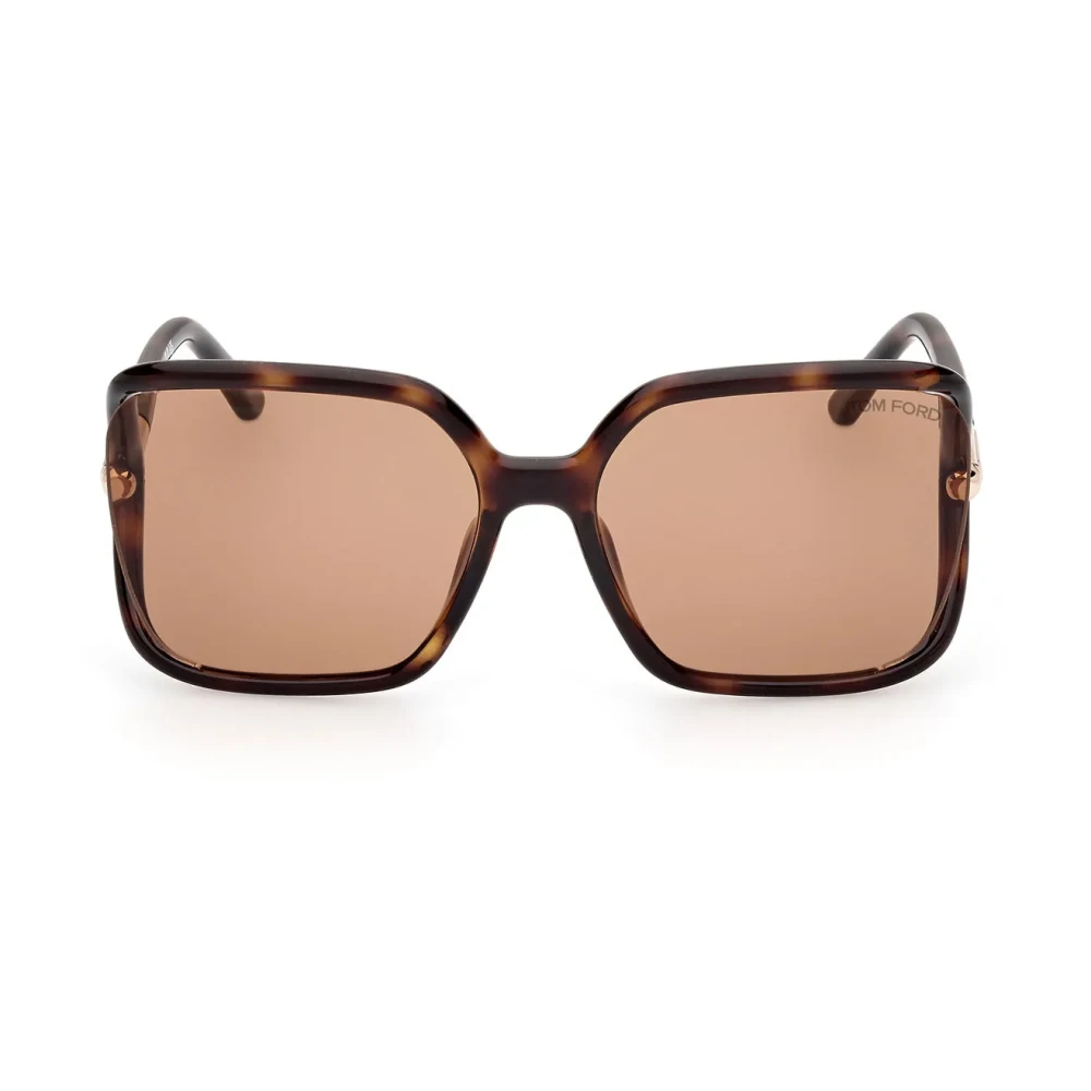Tom Ford Brown Butterfly Sunglasses - Unisex - Sunglasses - 60 Mm - Accessories
