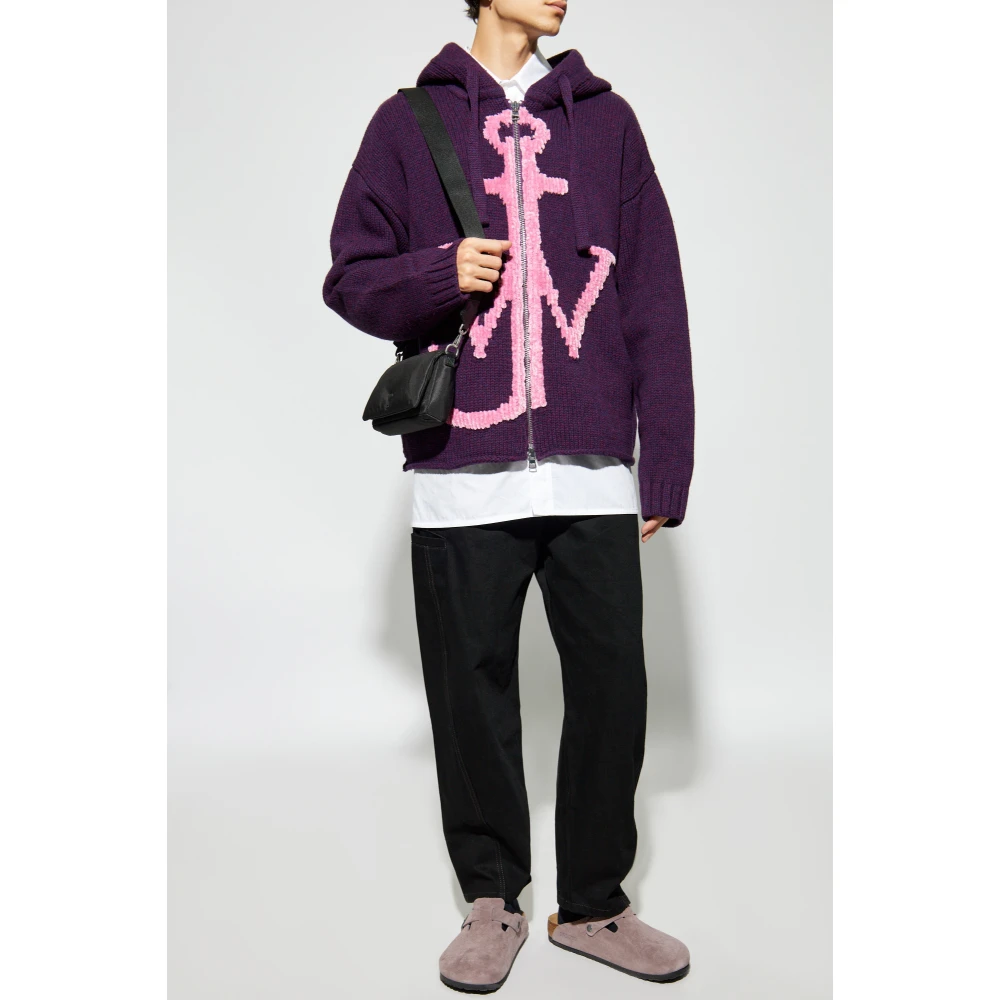 JW Anderson Capuchonvest Purple Heren
