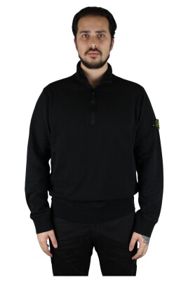 sort-felpa-quarter-zip-jakke