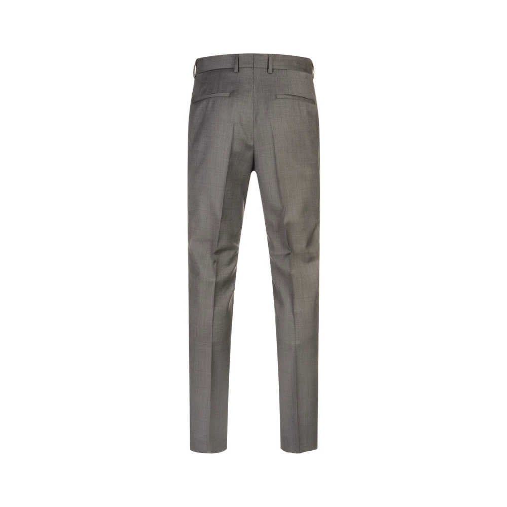 Hugo Boss Modern Grijs Dubbel-Borst Pak Gray Heren