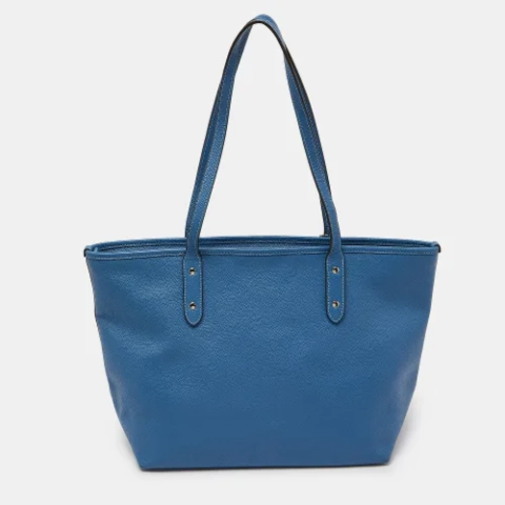 Coach Pre-owned Leather totes Blue Dames