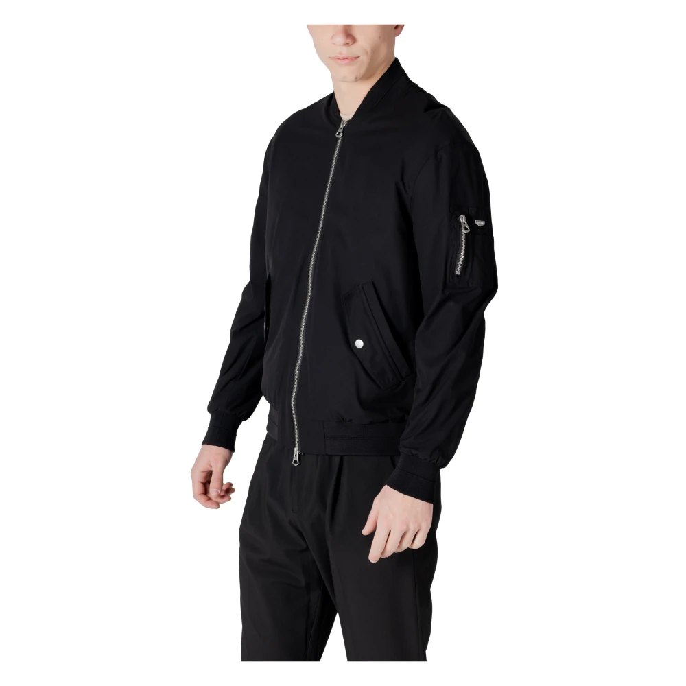 Antony Morato Polyester Herenjassen Collectie Black Heren