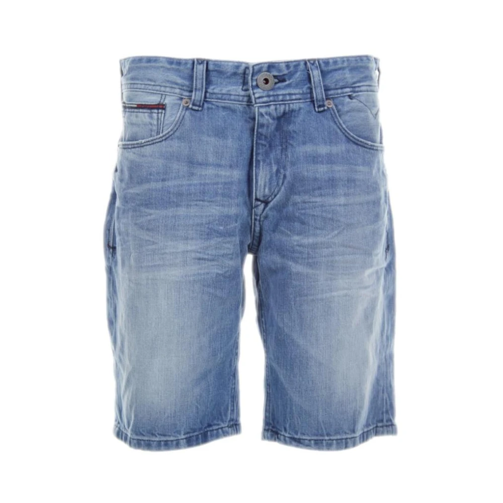 Tommy Hilfiger Blå Bermuda Shorts för Pojkar Blue, Pojke