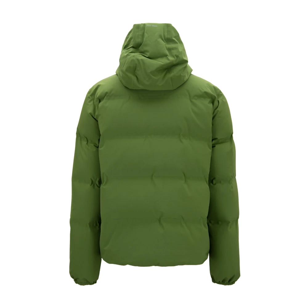Herno Zip-Up Donsjas Green Heren