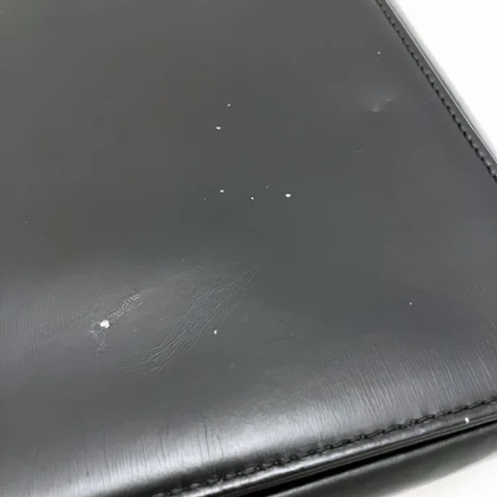 Louis Vuitton Vintage Pre-owned Leather shoulder-bags Black Dames