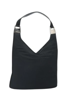Pre-owned Nylon Axelremsväska