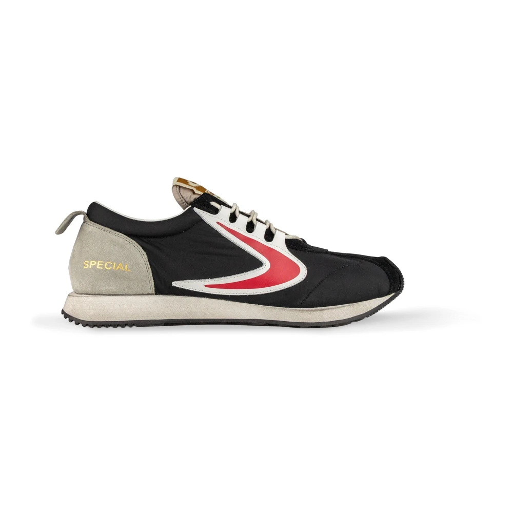 Valsport 1920 Handgemaakte Nylon Sneakers Mannen Heren Schoenen Zwart