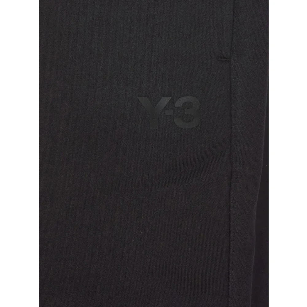 Y-3 Terry Track Jogger Broek Black Heren