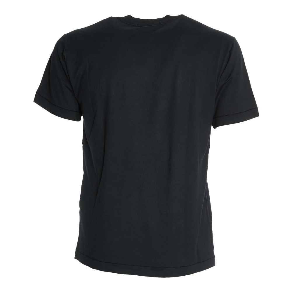 Stone Island Stijlvolle Crew Neck T-shirt Blauw Blue Heren