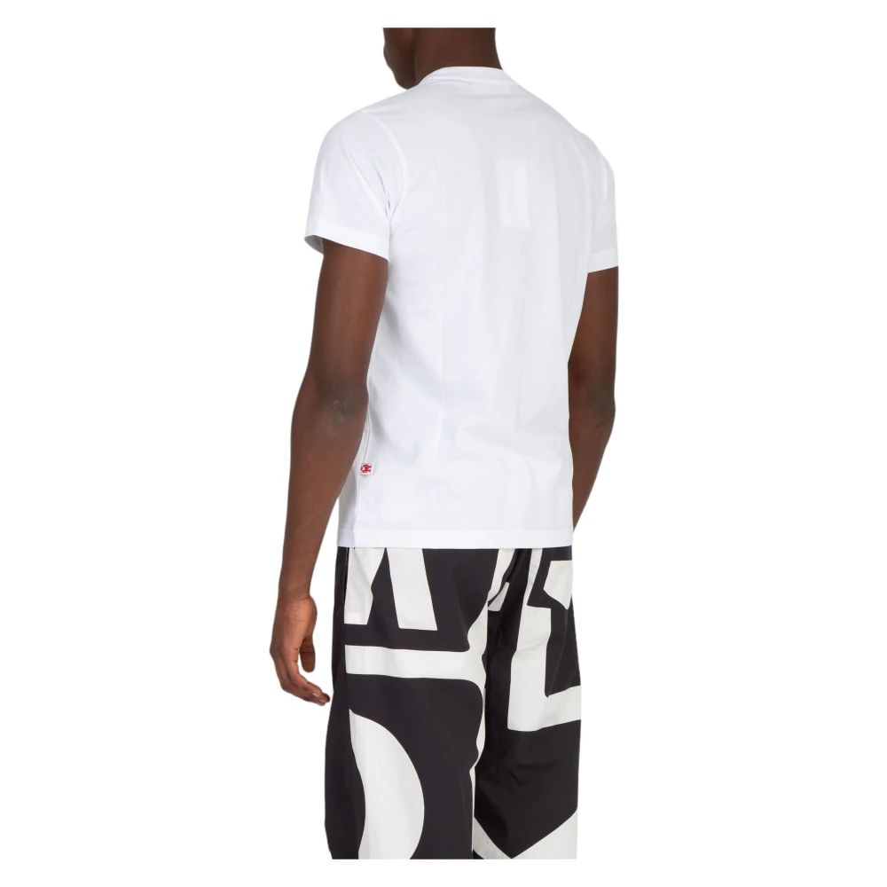 Walter Van Beirendonck Witte Stop-T-shirt White Heren