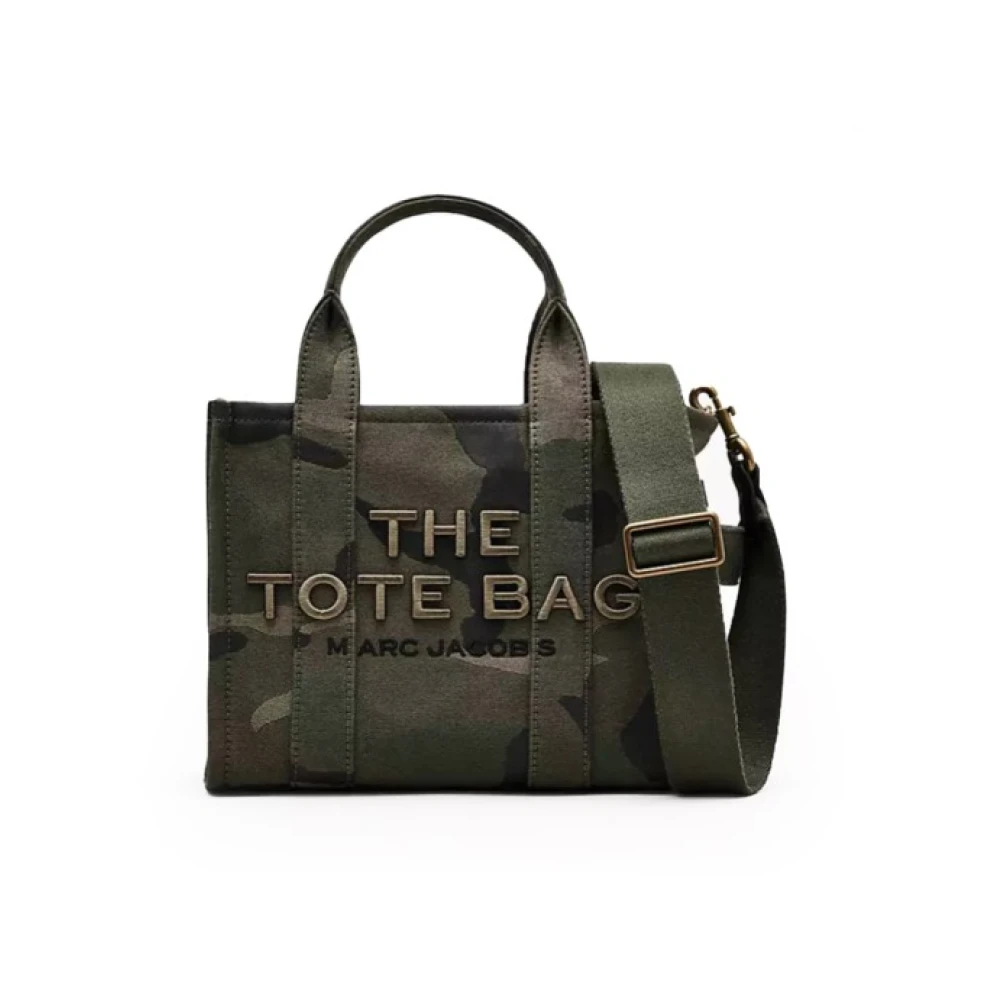 Marc Jacobs Camouflage Tote Tas Green Dames