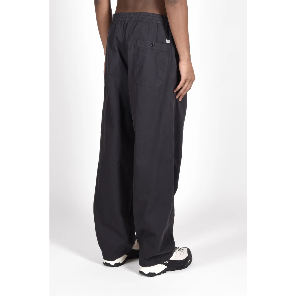 C.P. Company Katoenen Broek voor Mannen Gray Heren