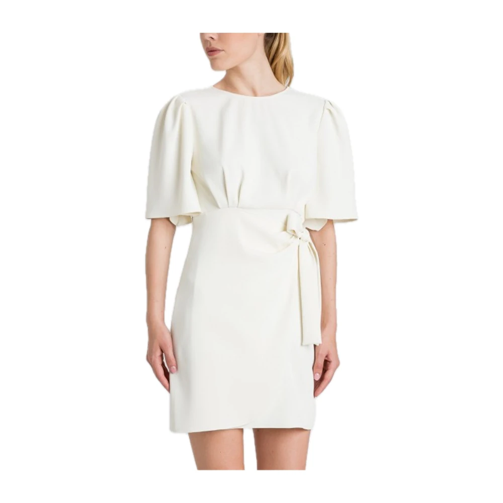 Twinset Polyester jurk en jumpsuit White Dames