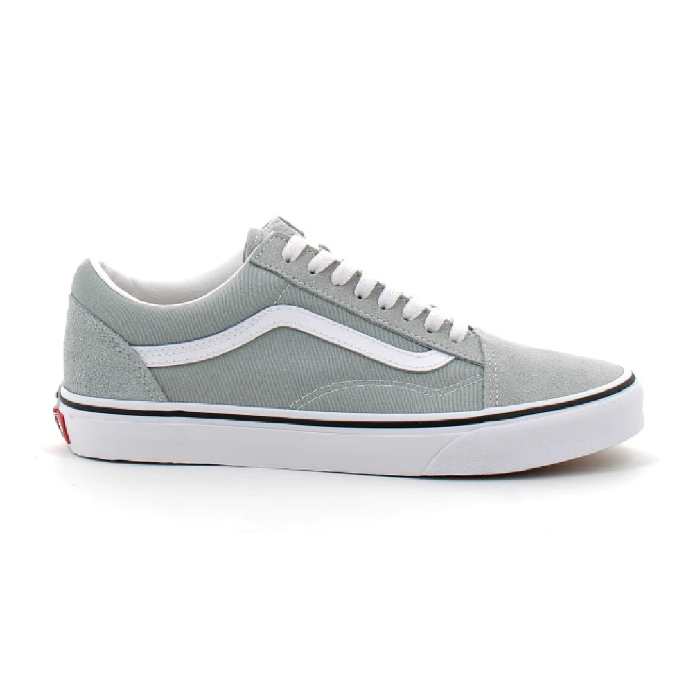 Vans Grijze Old Skool Lage Veterschoenen Heren Schoenen Grijs