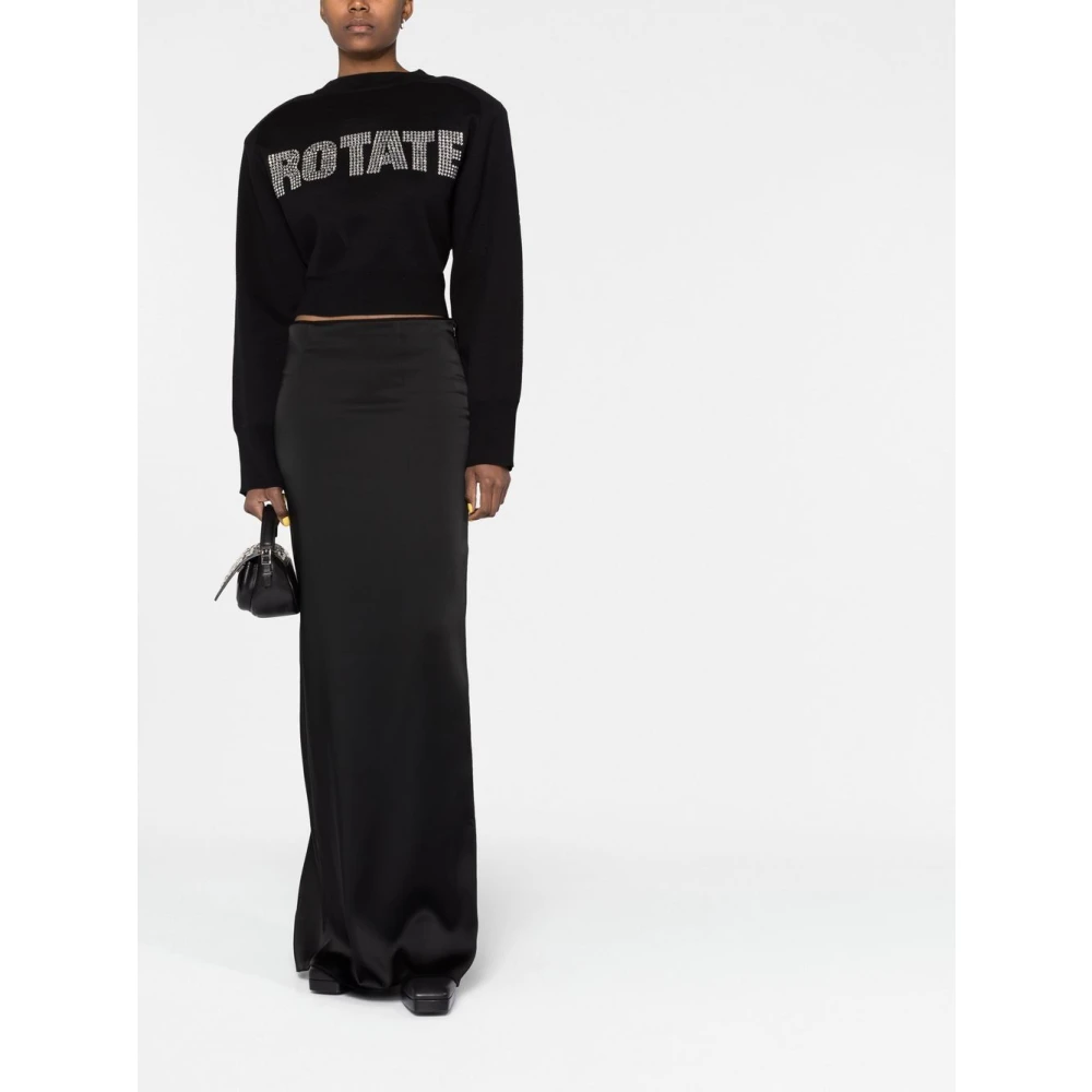 Rotate Birger Christensen Zwarte Jumper Trui Black Dames