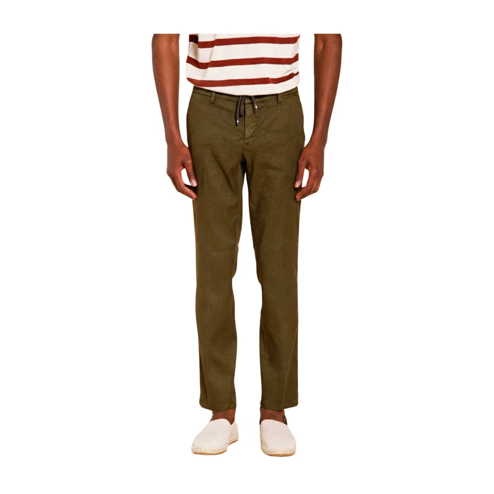Mason's Uomo Verde Pantaloni, 2XL, New,