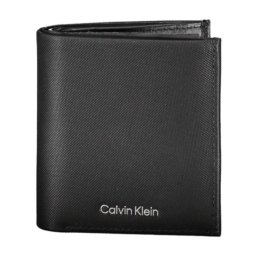 Calvin Klein Stijlvolle Portemonnees voor Mannen en Vrouwen Black Heren