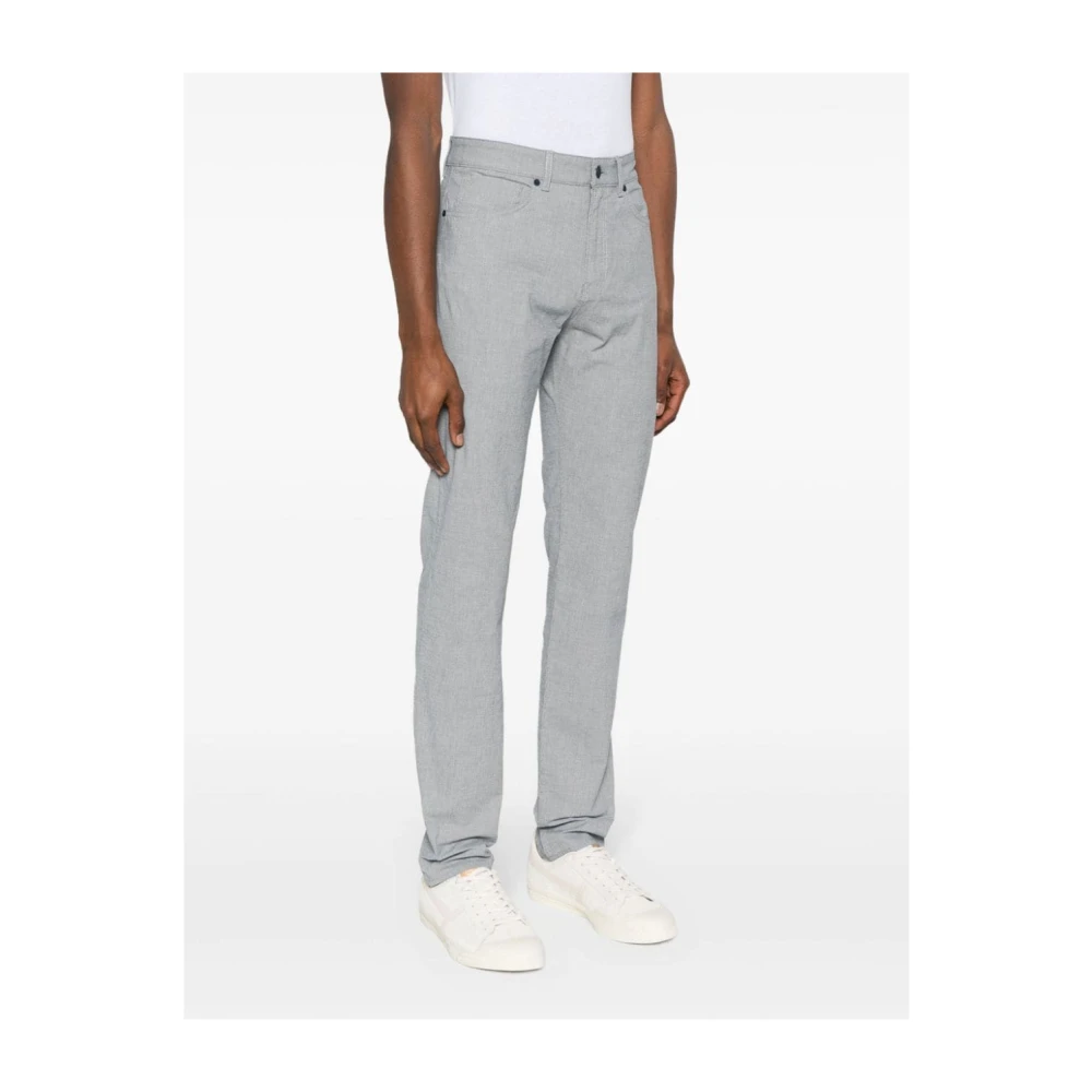 Hugo Boss Klassieke Denim Jeans voor Dagelijks Gebruik Gray Heren