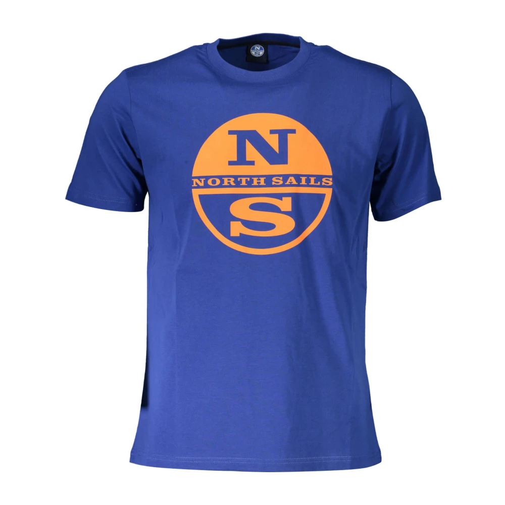 North Sails Men's Blue Chic Printed Tee
