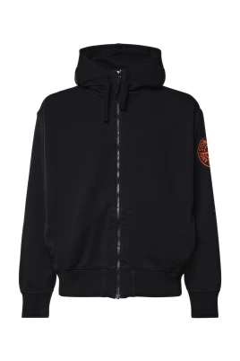Vertikal Placerad Zip-through Sweatshirt