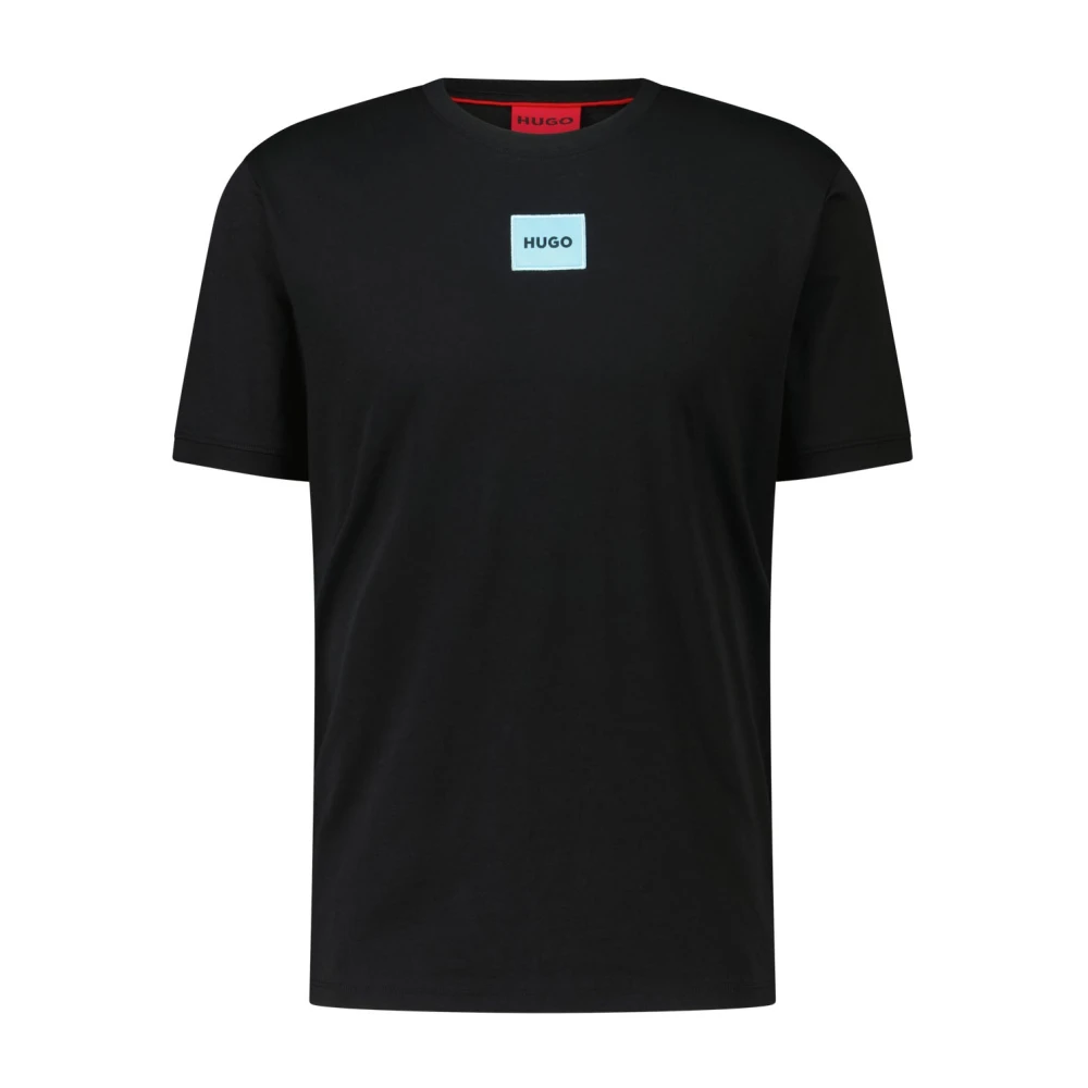 HUGO T-shirt met labelpatch model 'Diragolino'
