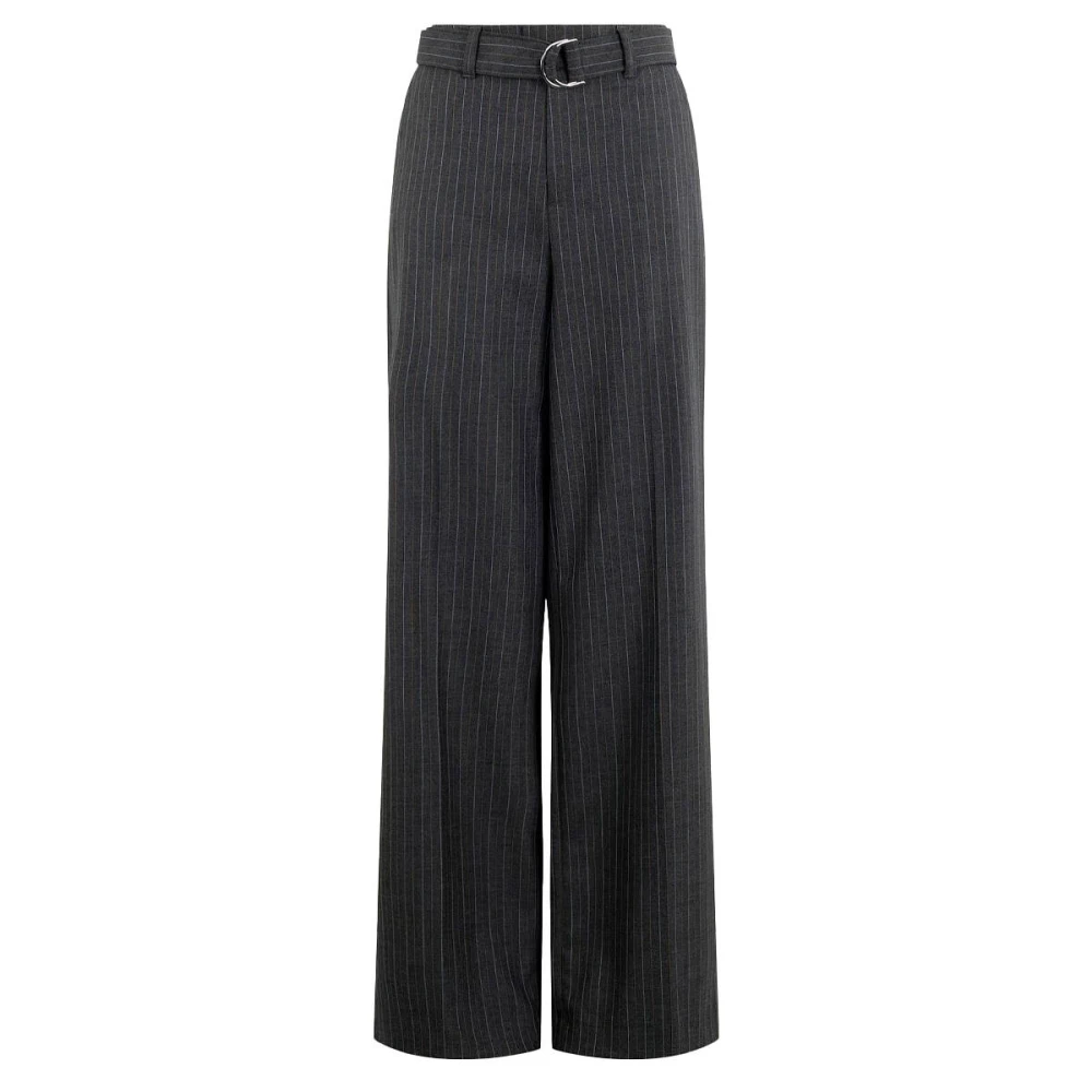 Anna Van Toor Stijlvolle Pantalon voor Vrouwen Gray Dames